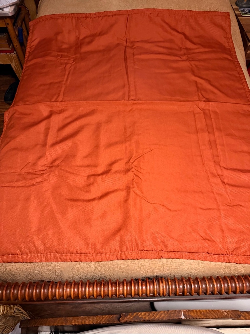 Like New Burnt Orange Stadium Blanke
